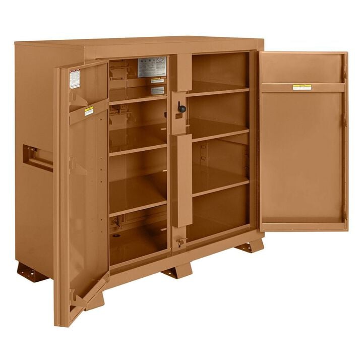 Knaack Model 99 59.4 Cu-Ft. Tan Steel Cabinet, large image number 2