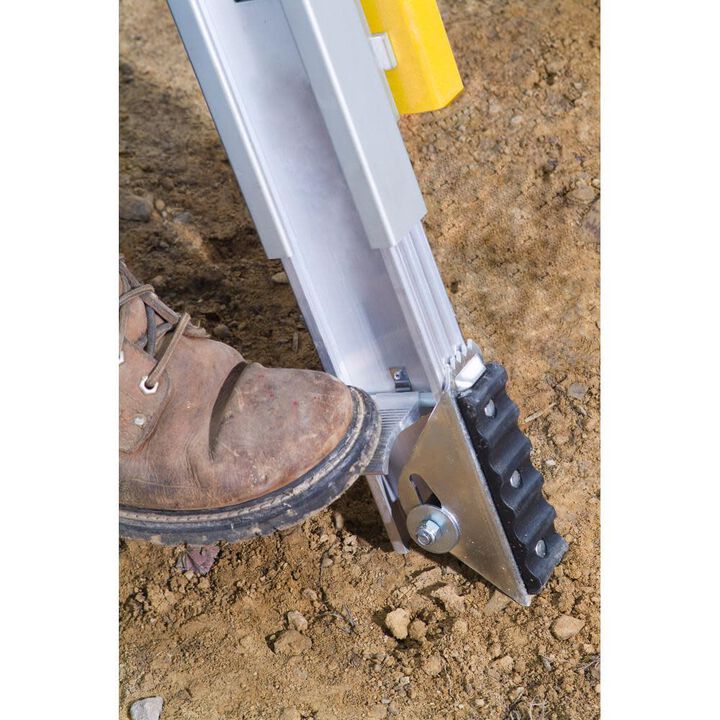Werner 20 Ft. Type IAA Fiberglass Leveling Extension Ladder, large image number 1