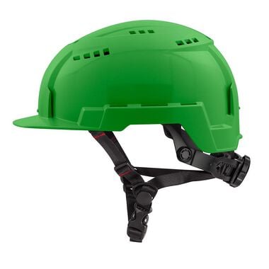 Milwaukee White Front Brim Vented Helmet with BOLT Class C, swatch