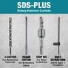 Makita 3/8in x 12in SDS-Plus Bit, 2-Cutter, small image number 5