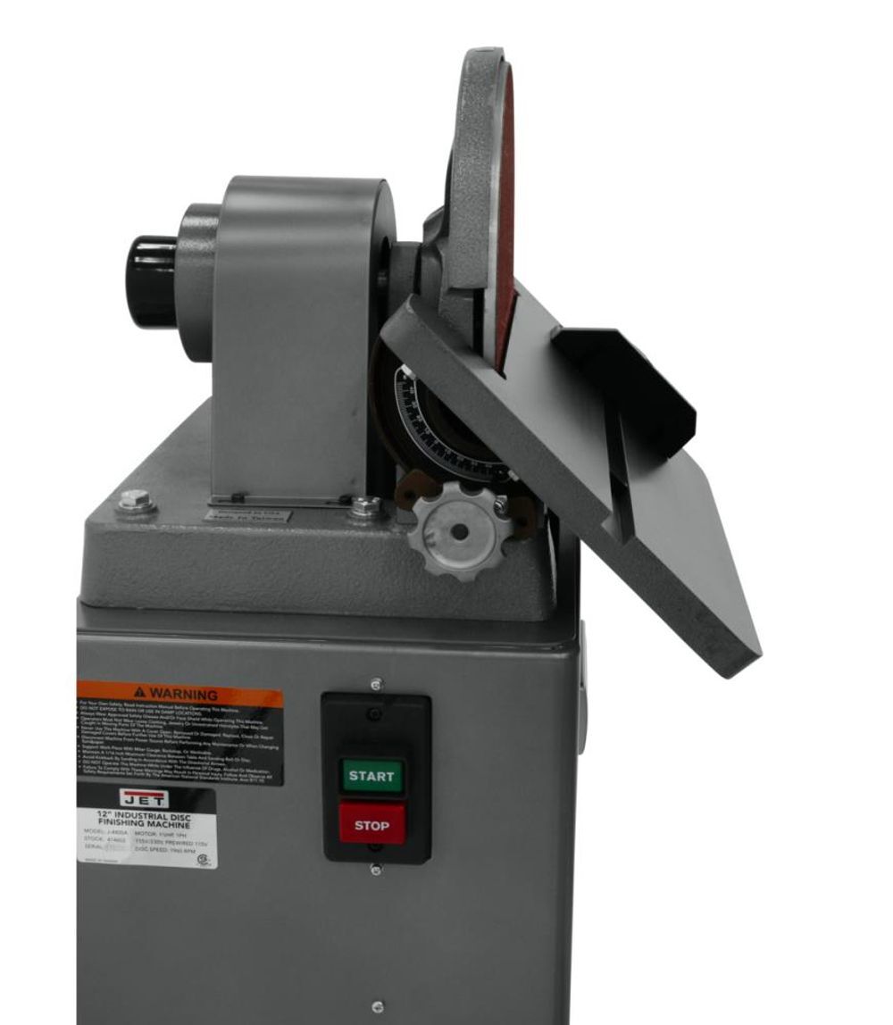 JET J-4400A 12 In. Industrial Disc Finishing Machine 115/230V 1PH, large image number 3