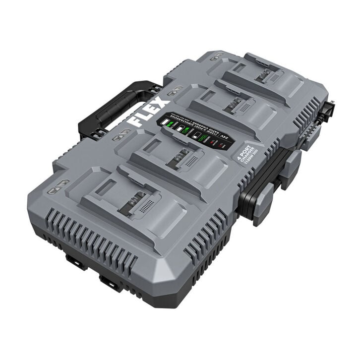 FLEX STACK PACK 24V Rapid Battery Charger 4 Port, large image number 1
