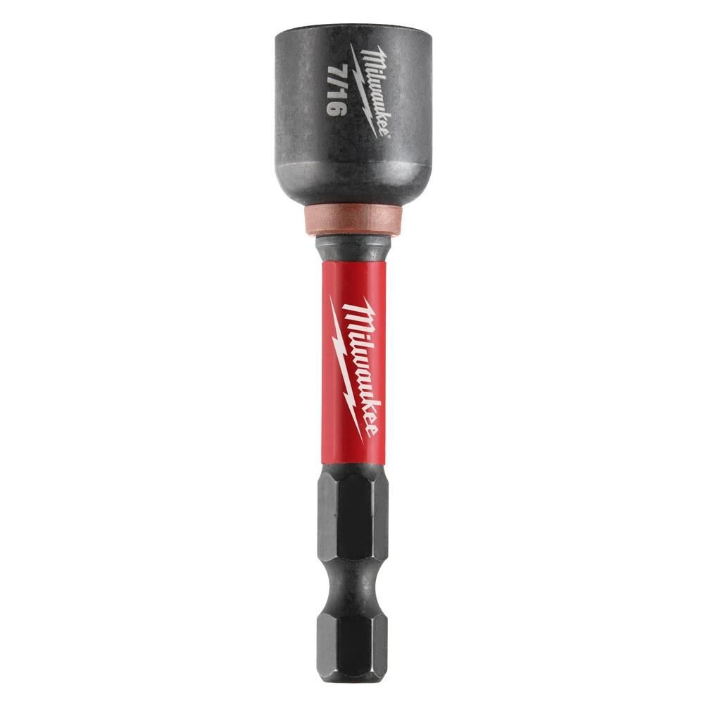 Milwaukee SHOCKWAVE Impact Duty 7/16 x 2 9/16inch Magnetic Nut Driver 10pk, large image number 1
