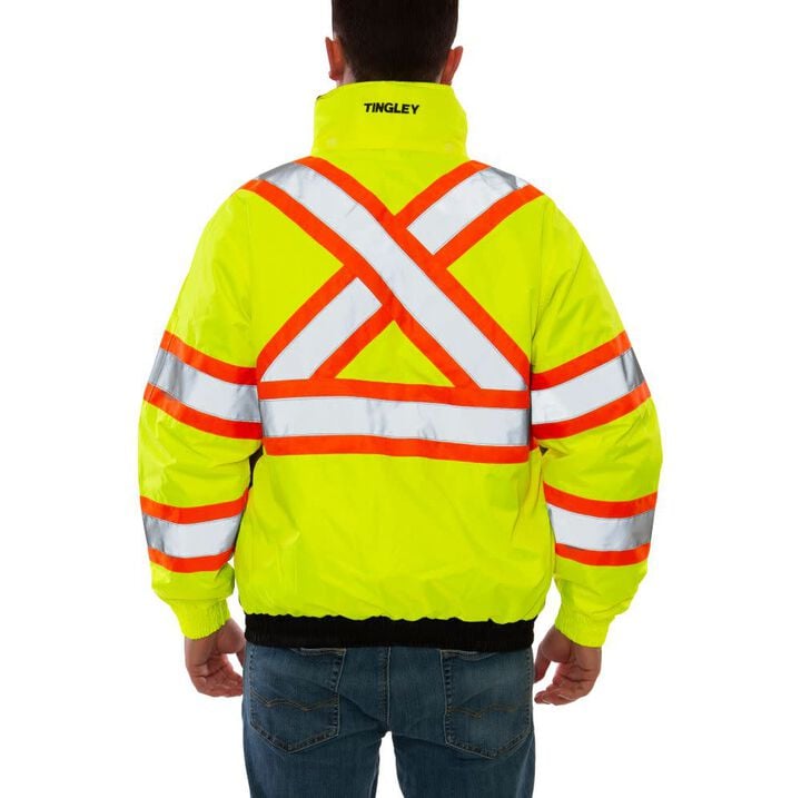 Tingley Bomber II X-back Jacket Hi-Vis Medium, large image number 1