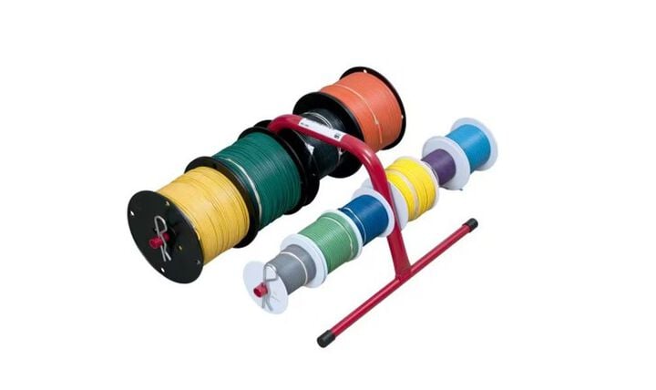 Gardner Bender 4 Spindle Steel Wire Spool Hand Caddy, large image number 1