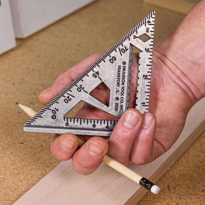 Swanson Tool 4-1/2 Inch Swanson Trim Speed Square, large image number 9