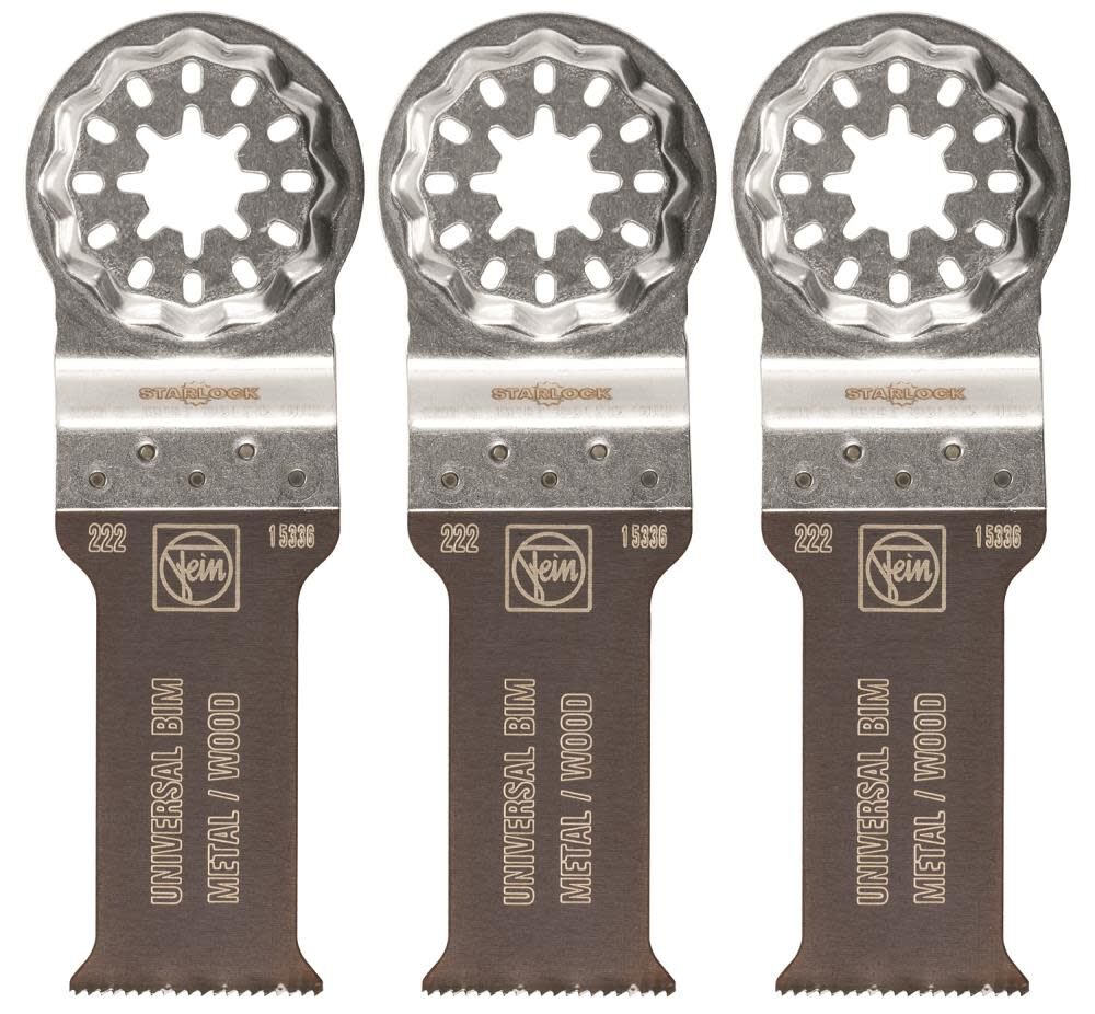 Fein E-Cut Universal 222 Saw Blade with Bi Metal Toothing for Various Applications, large image number 1