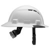 Lift Safety IDAX Vented Full Brim White Hard Hat, small image number 1