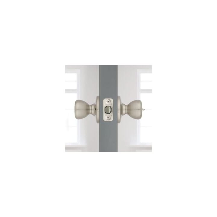Kwikset Satin Nickel Bed/Bath Tylo Privacy Door Knob, large image number 5