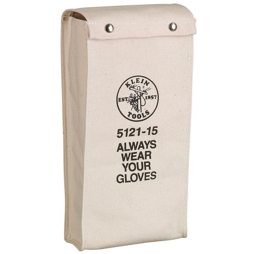 Klein Tools 15in Glove Bag No. 4 Canvas – 5121-15