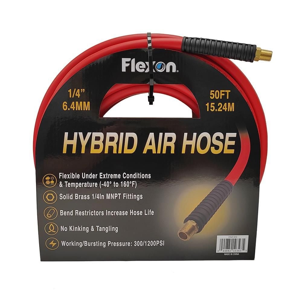 Flexon Hybrid Air Hose, 1/4 Inch x 50ft, large image number 1