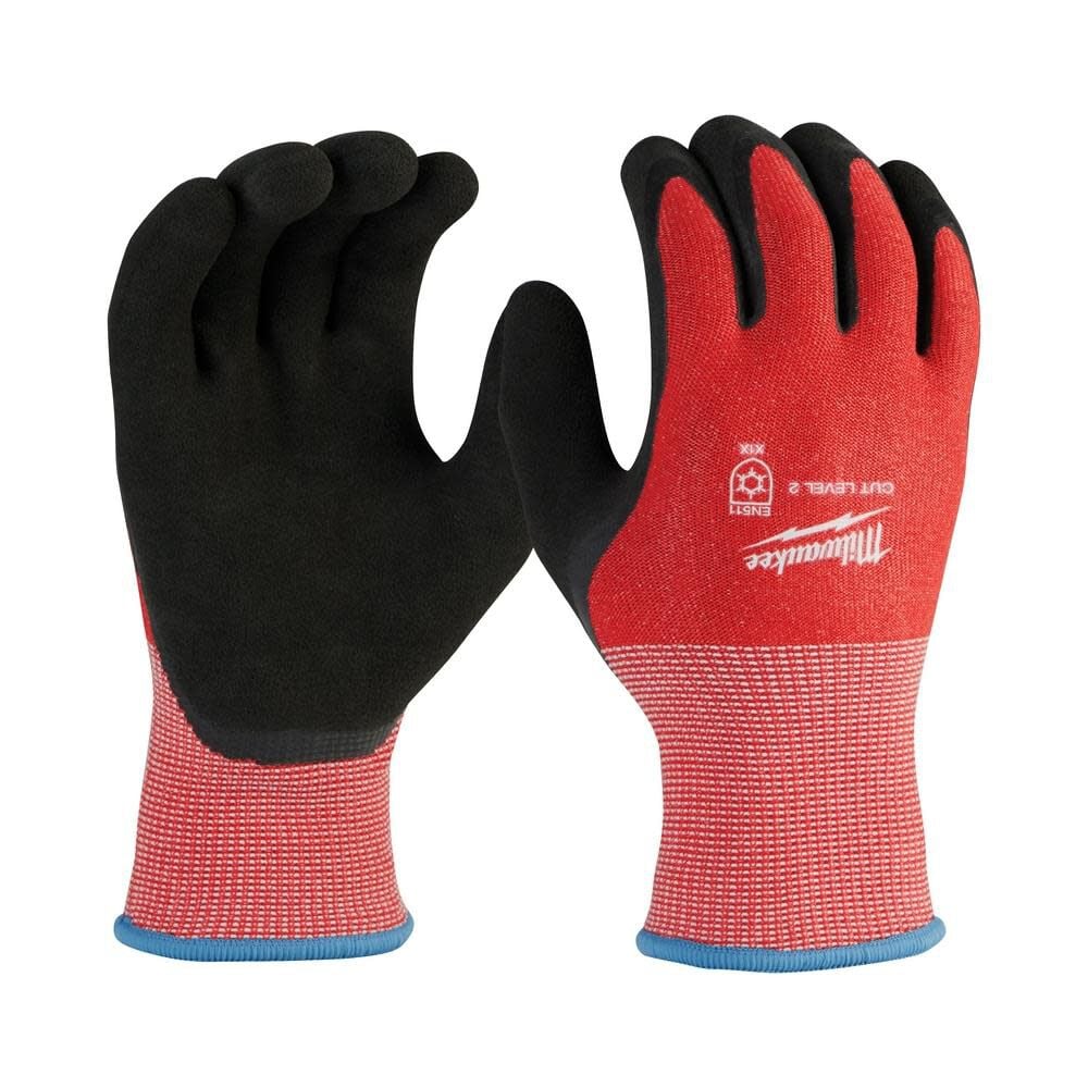 Milwaukee Cut Level 2 Winter Dipped Gloves Size Medium – 48-73-7921
