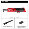 Milwaukee M12 FUEL 3/8 Inch Ratchet (Bare Tool) & Protective Boot Bundle, small image number 5