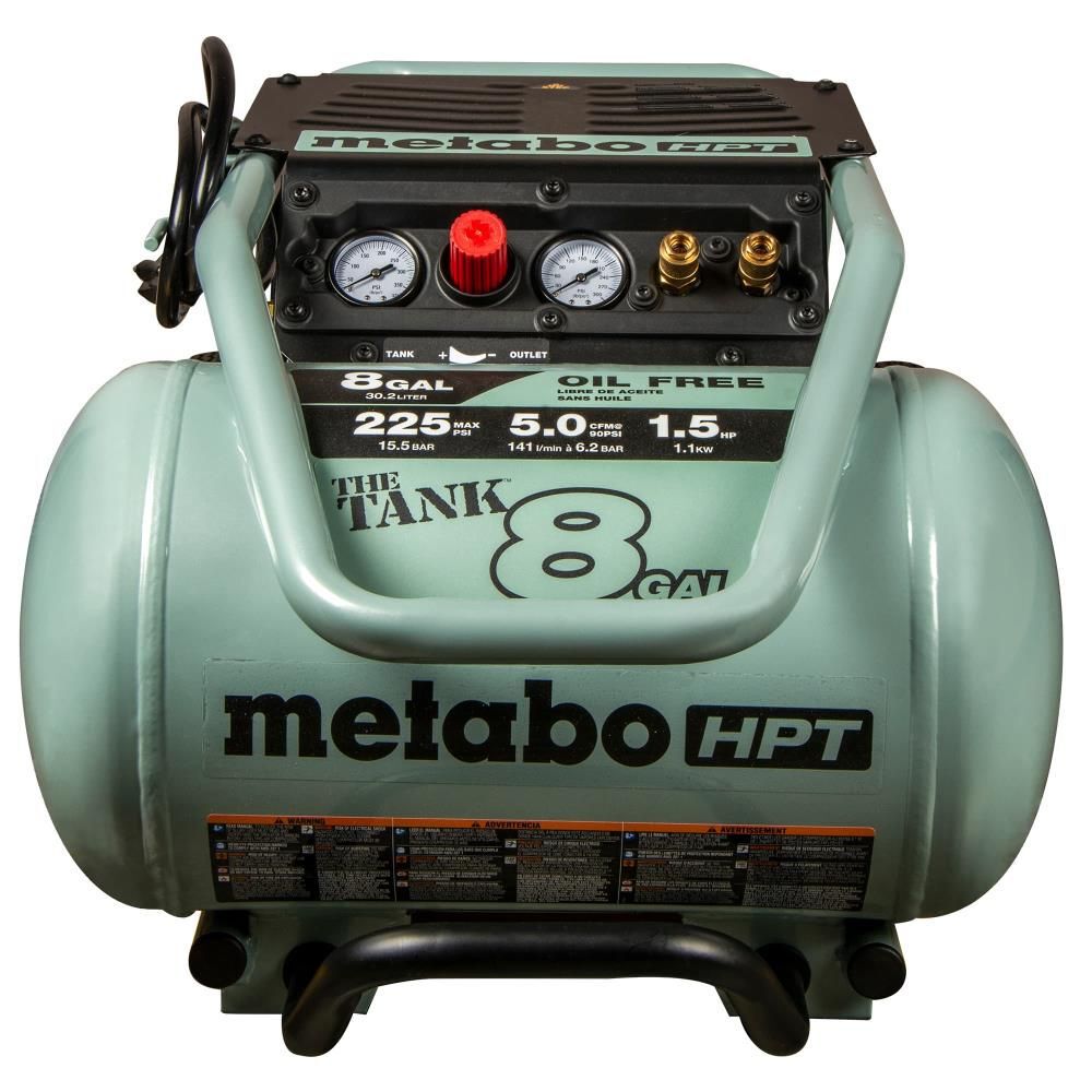 Metabo HPT The Tank 8 Gallon Trolley Air Compressor, large image number 2