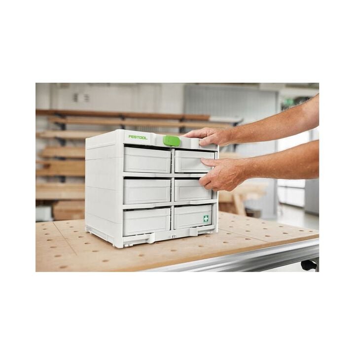 Festool SYS3-RACK/6 M 337-SET 20 kg 396 x 296 x 330 mm Systainer Set, large image number 5