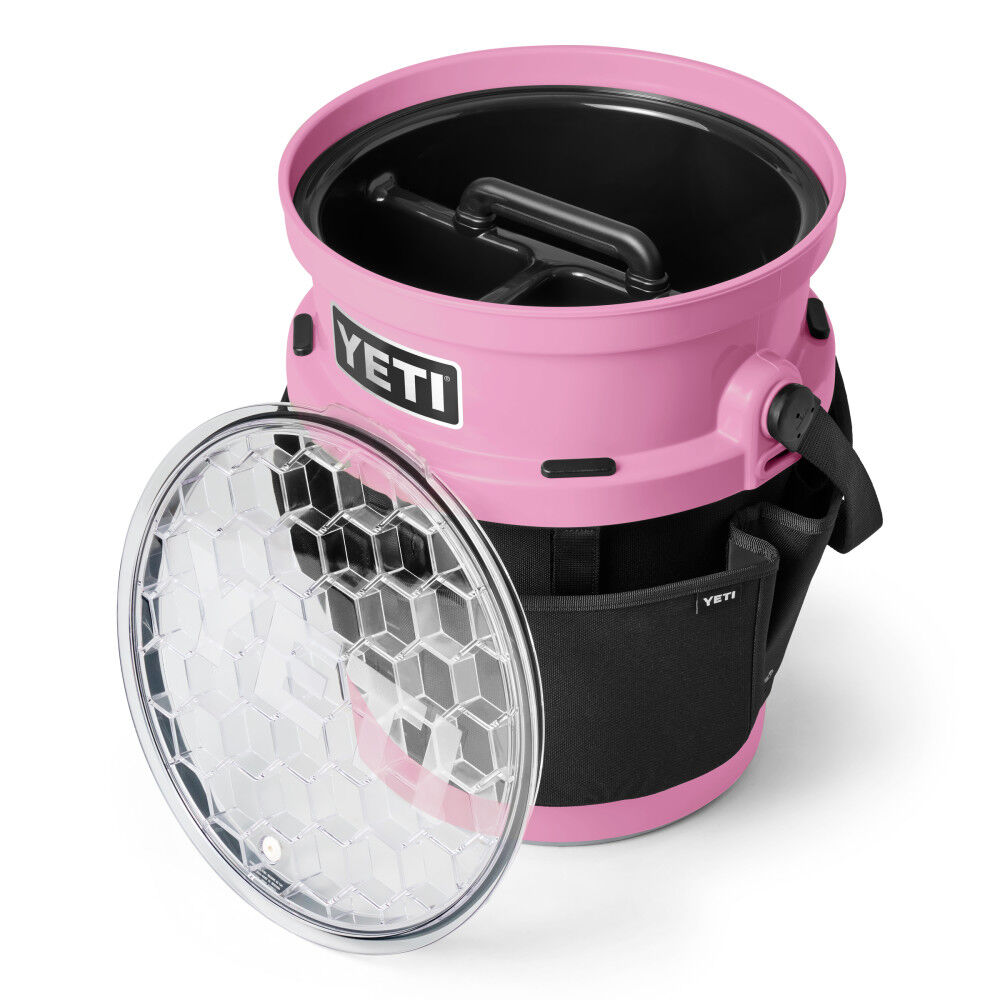 Yeti 5 Gallon LoadOut Bucket Power Pink 18060131290 - Acme Tools
