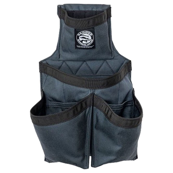 Badger Tool Belts Carpenter Fastener Bag Gunmetal Gray
