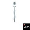 Strong-Point #8 x 1-5/8 Inch Phillips Wood Screw 825 Pieces, small image number 1