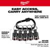 Milwaukee Bit Holder with Carabiner, 5 Piece, small image number 3