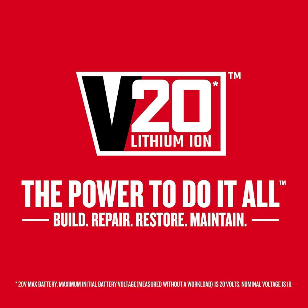 CRAFTSMAN V20 Cordless 4-Tool Combo Kit with 2 Batteries, large image number 3