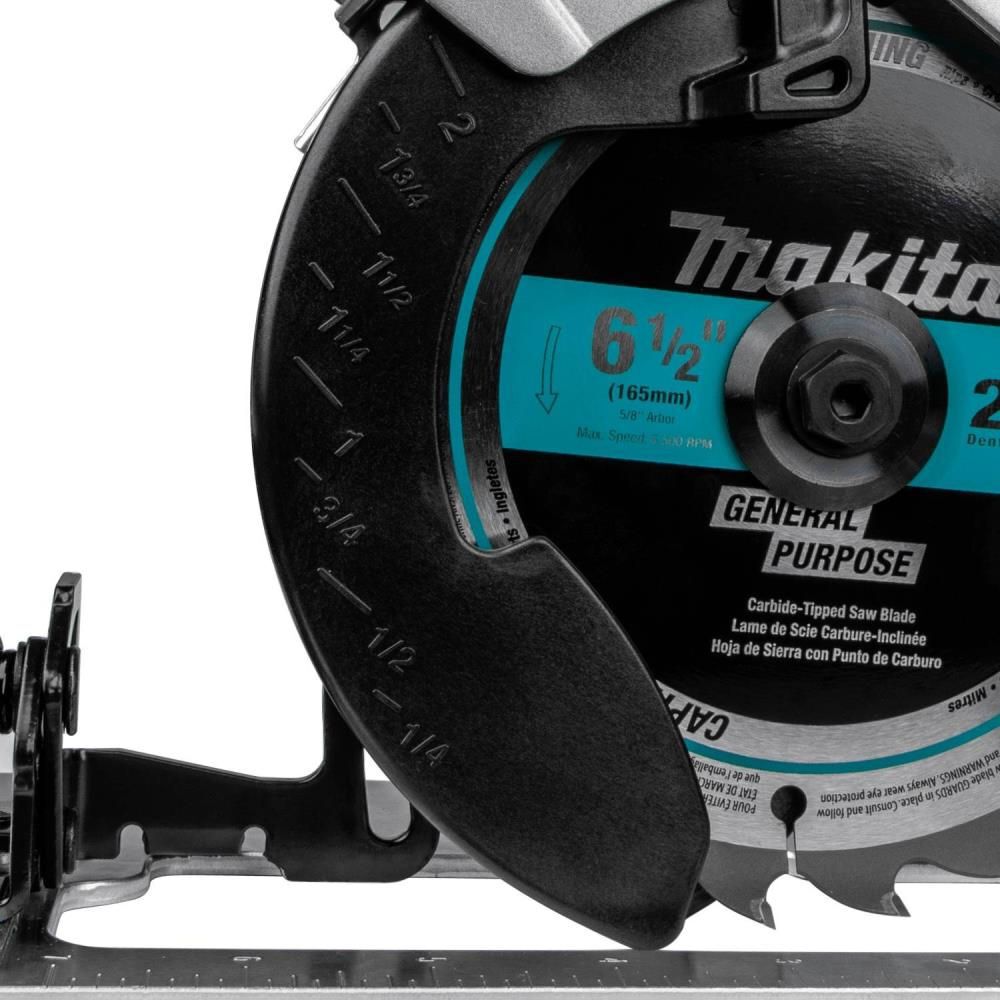 Makita 18V LXT Sub Compact 6 1/2in Circular Saw (Bare Tool), large image number 9