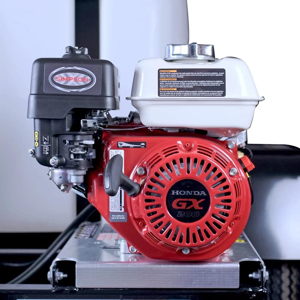 Simpson 3200 PSI 2.8 GPM Gas Powered Cold Water Pressure Washer Trailer with 5 Spray Tips, large image number 5