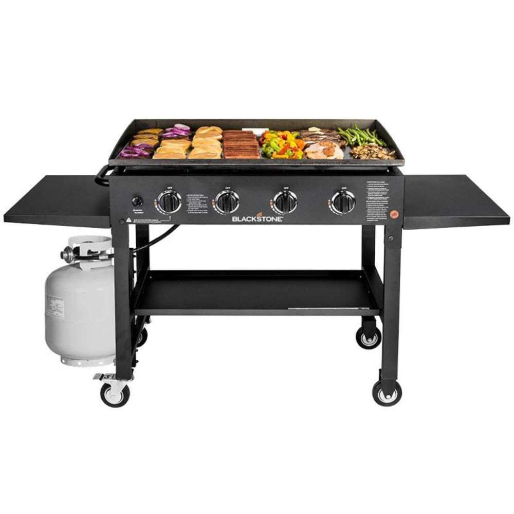 Blackstone propane grill top