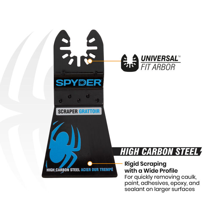 Spyder 2 Inch Oscillating Tool Rigid Scraper Blade, large image number 2