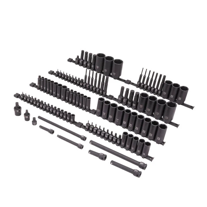 Sunex Master Impact Socket and Bit Socket Set Black 106 Pieces, large image number 0