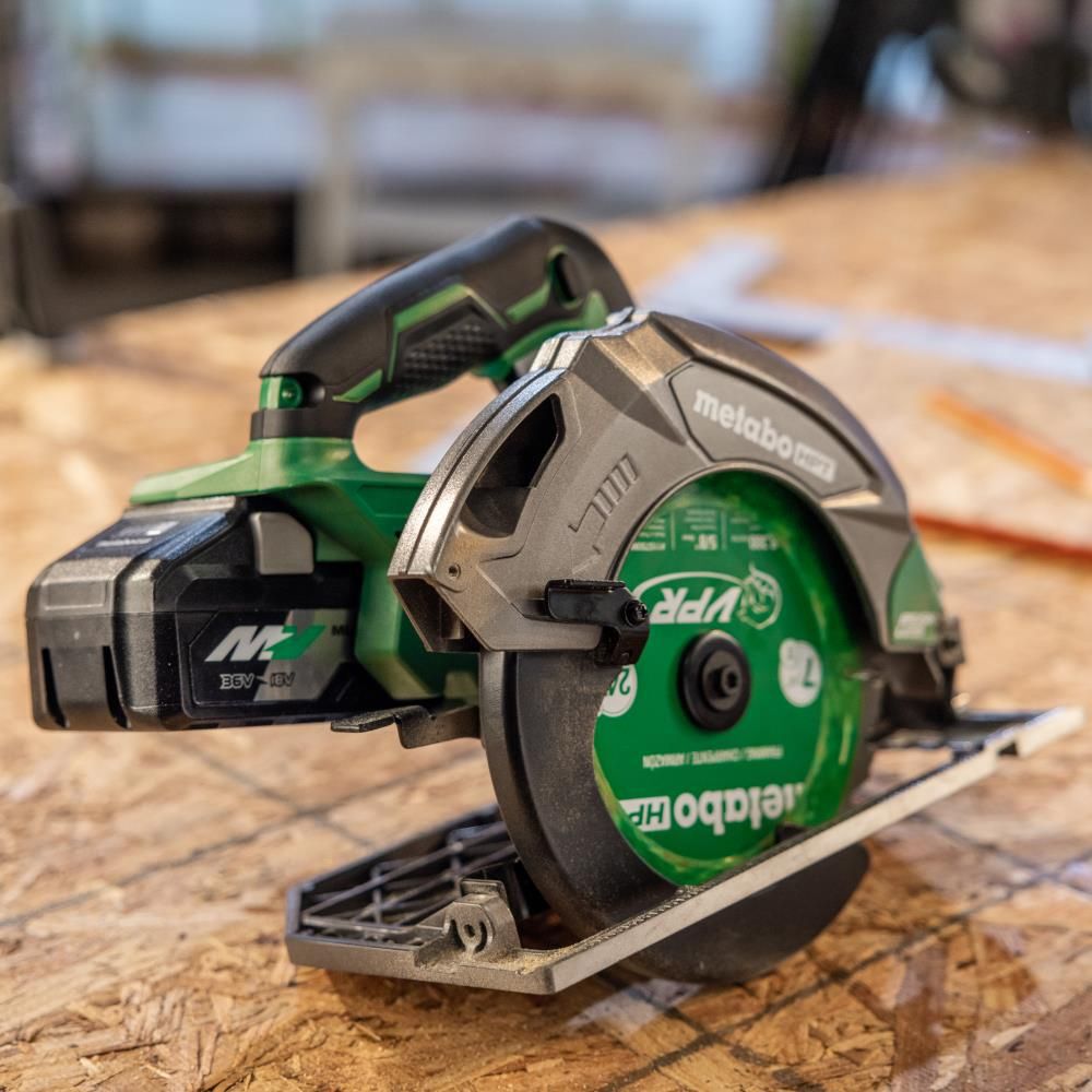 Metabo HPT 18V MultiVolt 7-1/4 Inch Cordless Circular Saw (Bare Tool), large image number 17