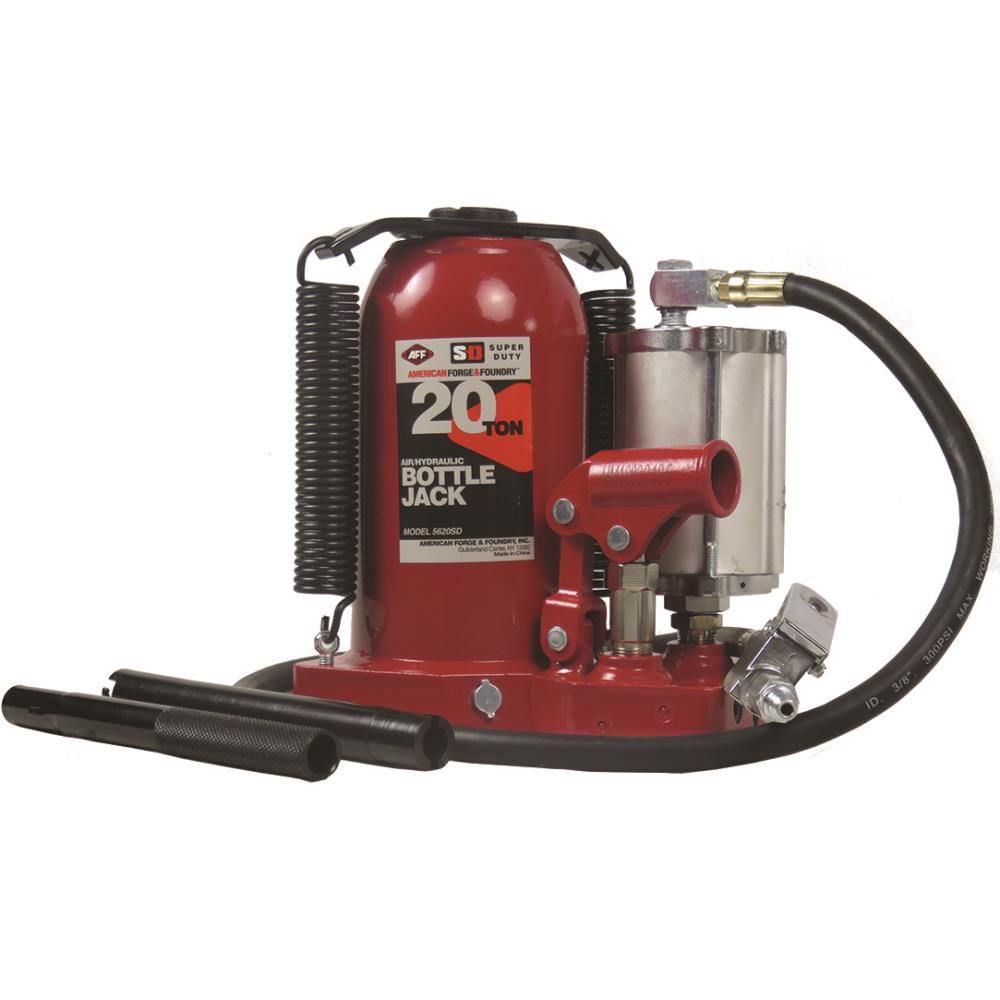 American Forge Air Hydraulic Bottle Jack 20 Ton, large image number 1