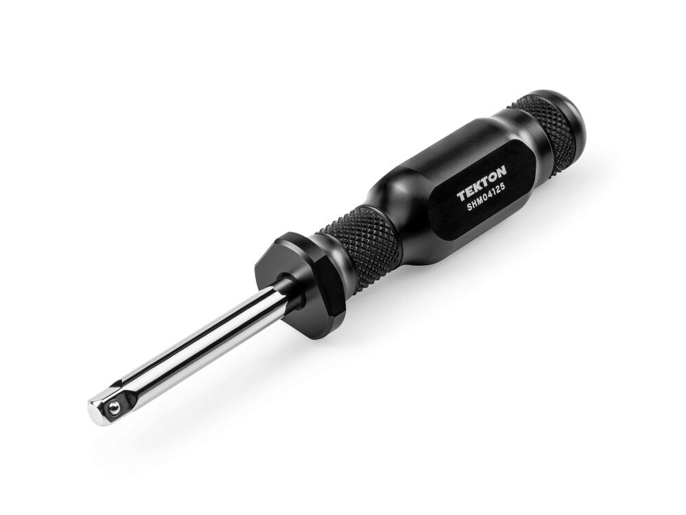 Tekton 1/4 Inch Drive x 6.5 Inch Aluminum Spinner Handle, Drive Square, large image number 1