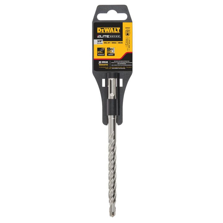 DEWALT 3/8 in x 4 in x 6 1/2 in Solid Carbide SDS Plus Hammer Drill Bit, large image number 7