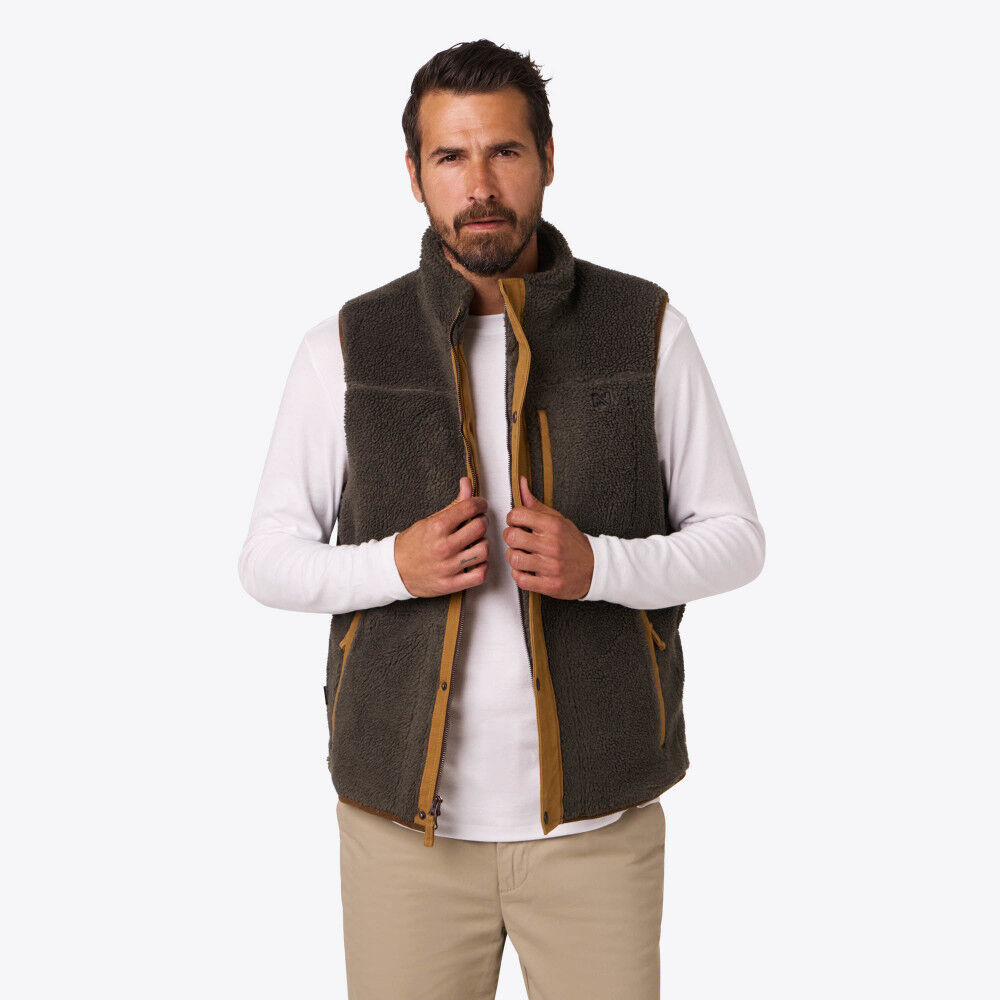 Mobile Warming Men's Sherpa Vest, large image number 5