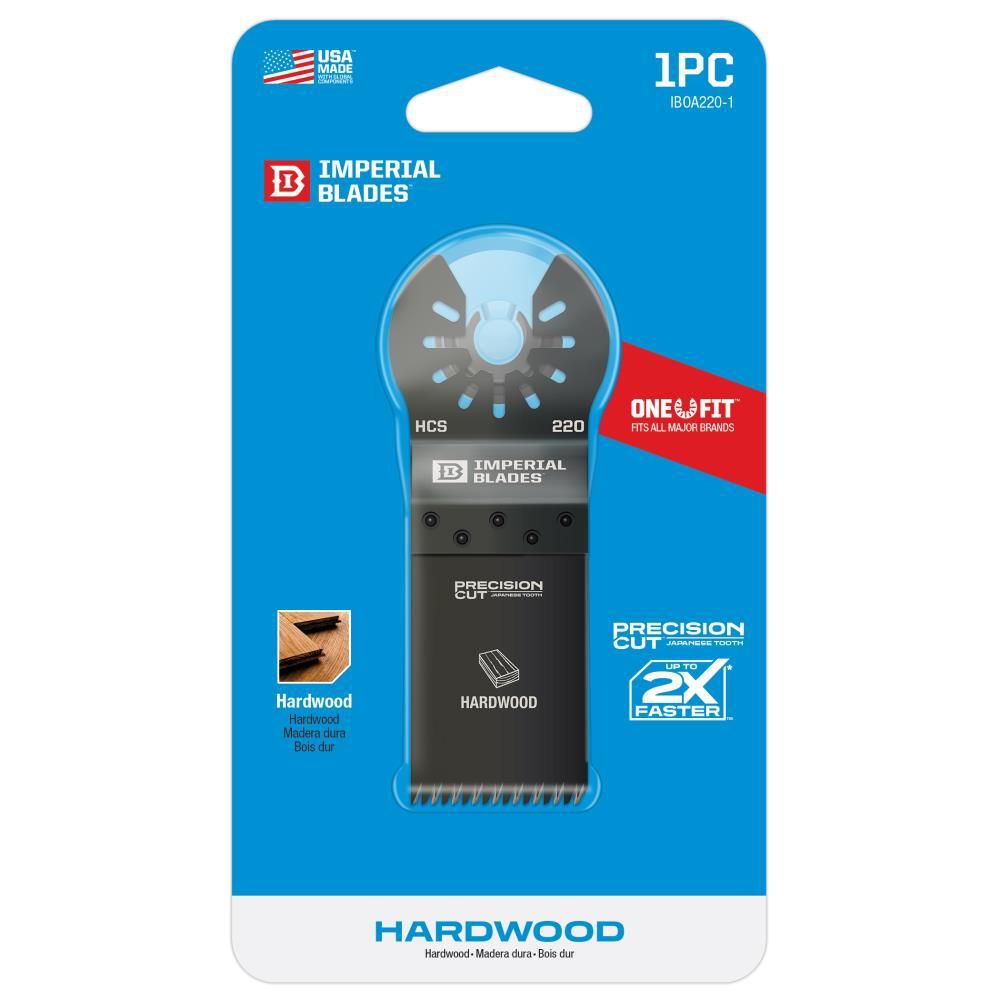 Imperial Blades IBOA220-1 One Fit 1-1/4in Japanese Tooth Hardwood Blade 1PC, large image number 3