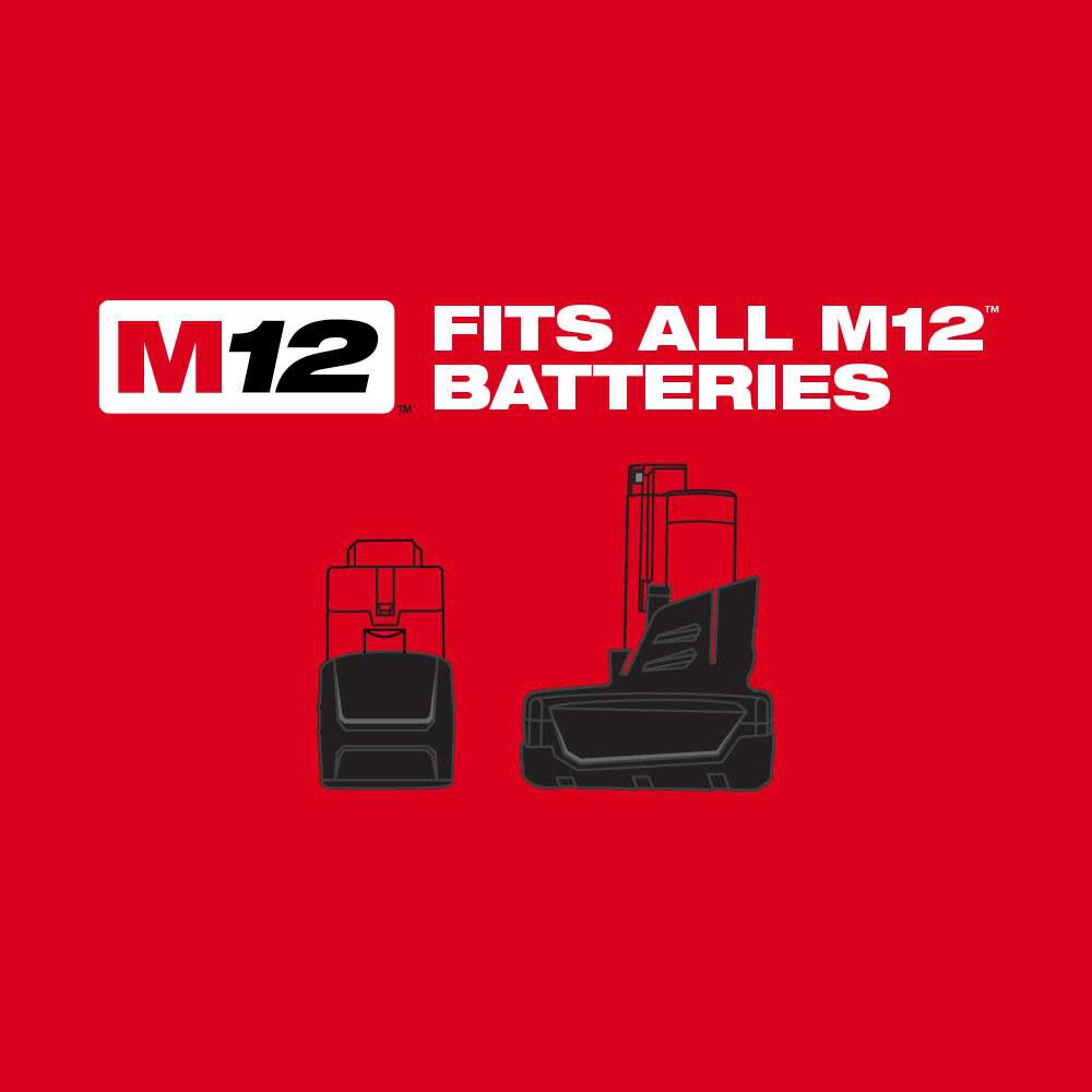 Milwaukee M12 3 8 in. Impact Wrench Kit 2463 22 Acme Tools