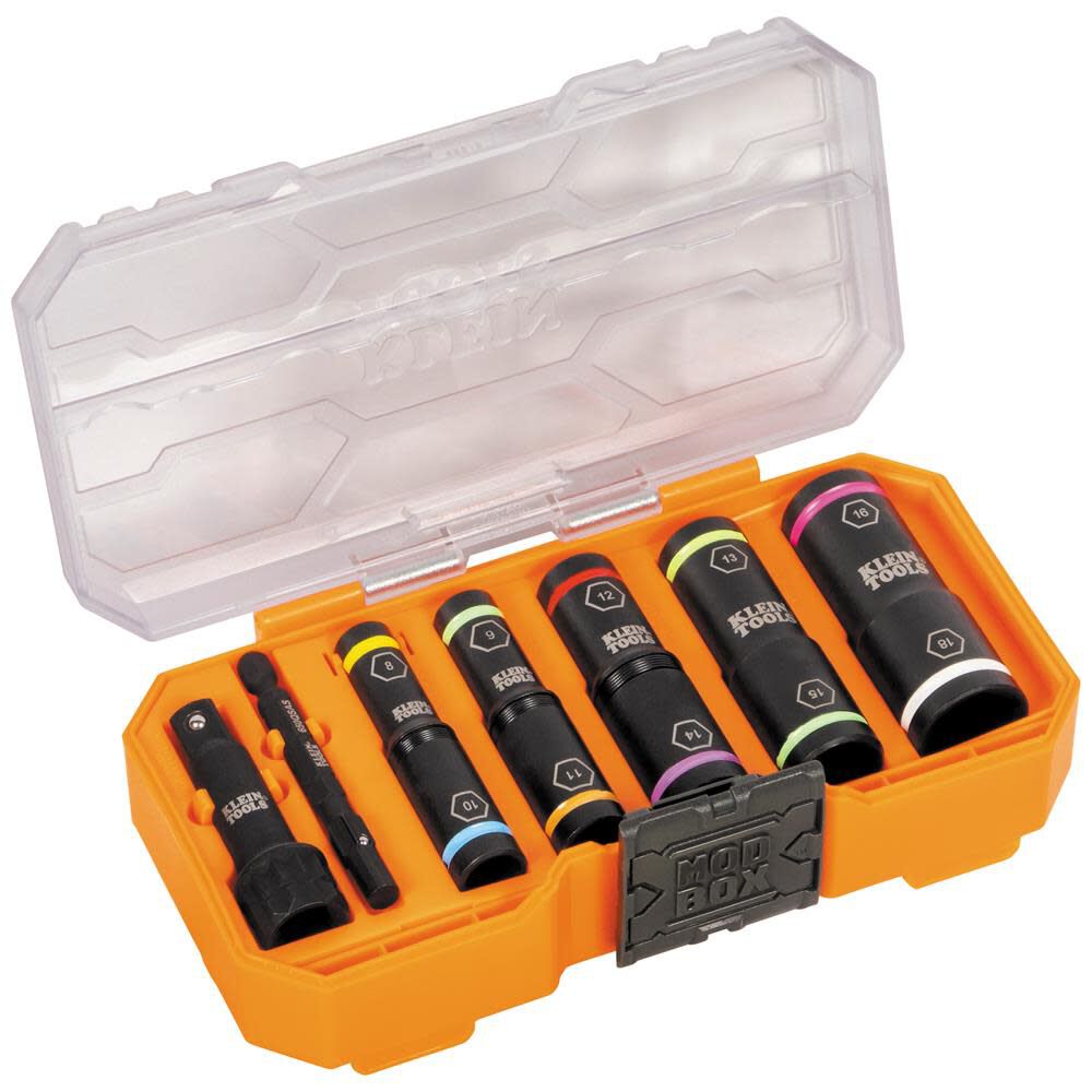 Klein Tools KNECT Metric Flip Socket Set, 8 Piece, large image number 7