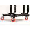 MaxJax Vinyl Cushion Rolling Work Seat with 4 Swivel Casters, small image number 3