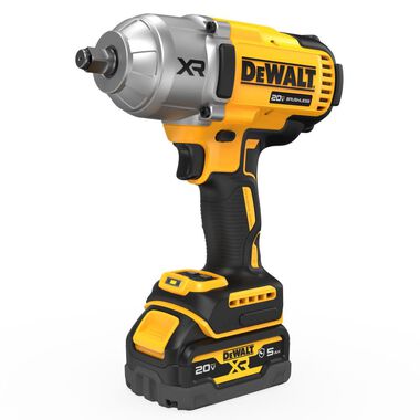 DEWALT 20V MAX XR 1/2in High Torque Impact Wrench with Hog Ring Anvil Kit