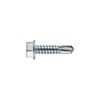 Hillman #8-18 x 1 1/2in Zinc Hex Washer Self Drilling Screw 100pk, small image number 2
