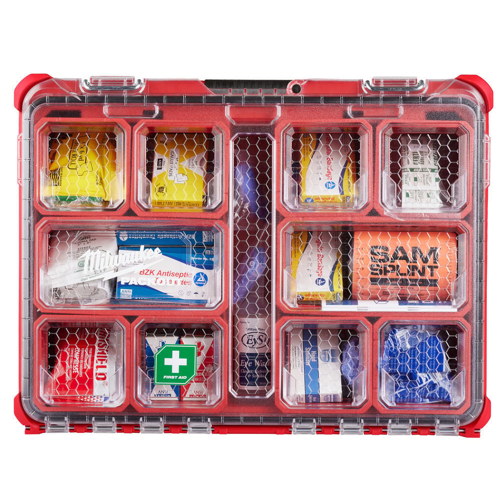 Milwaukee PACKOUT First Aid Kit 193pc Class B Type III, large image number 9
