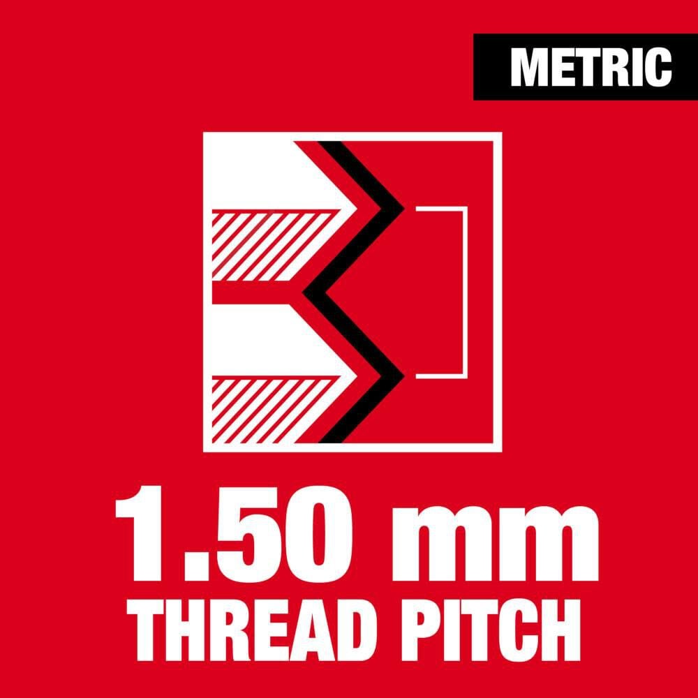 Milwaukee M12-1.50 mm 1-Inch Hex Threading Die, large image number 2