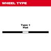 Milwaukee 9 Inch X 3/32 Inch X 7/8 Inch Metal Cut-Off Wheel, small image number 3