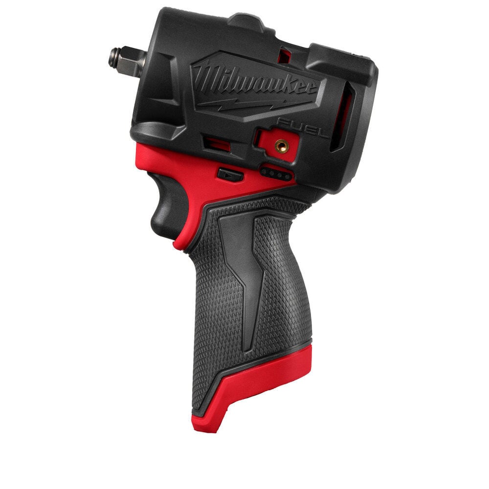 Milwaukee M12 FUEL 1/4 Inch Subcompact Impact Wrench (Bare Tool) with Protective Boot – MIL000011542