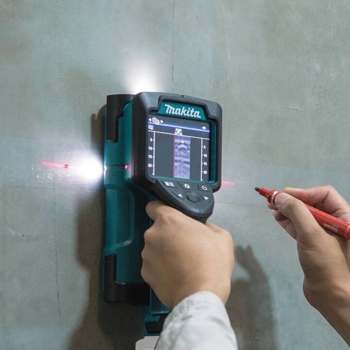 Makita 18V LXT Multi Surface Scanner (Bare Tool) with Interlocking Storage Case, large image number 4