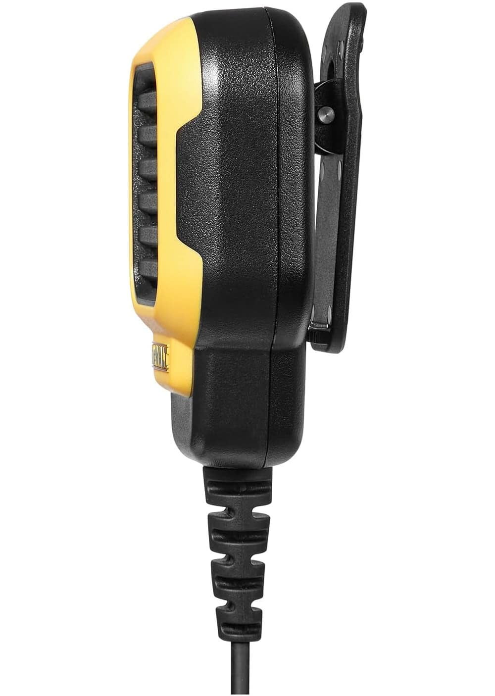 DEWALT Black/Yellow Remote Speaker Microphone For Two-Way Radios, large image number 3