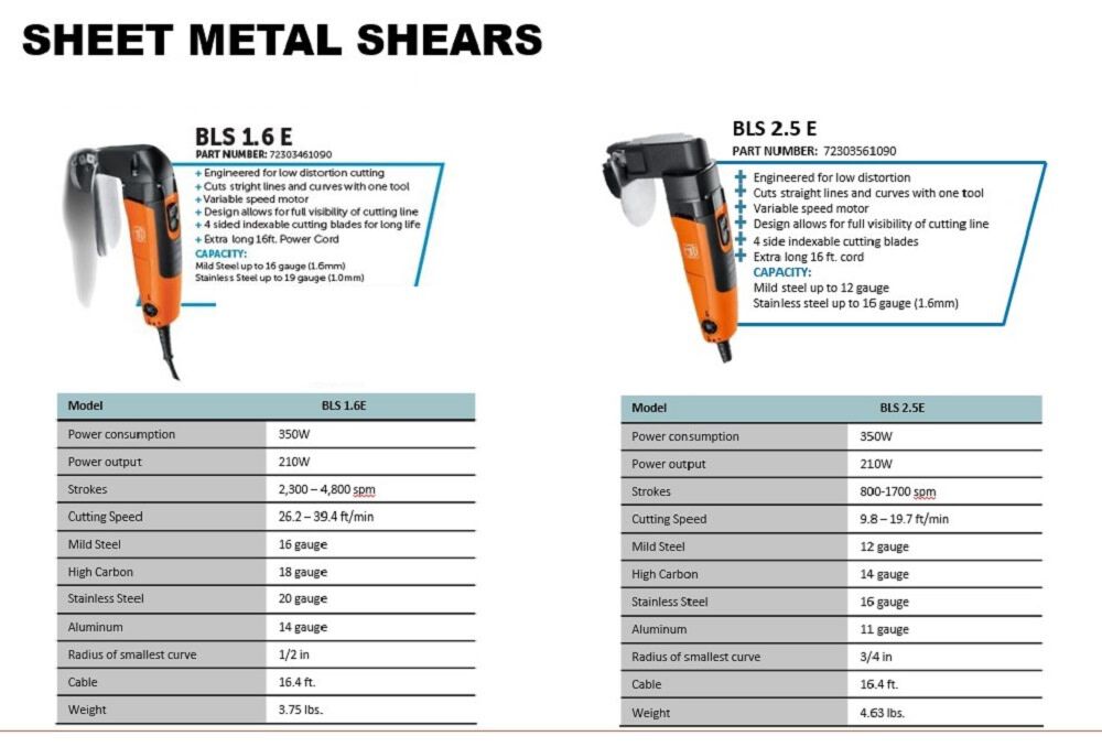 Fein Plunger and Fixed Blade for BLS1.6 E Shear, large image number 4