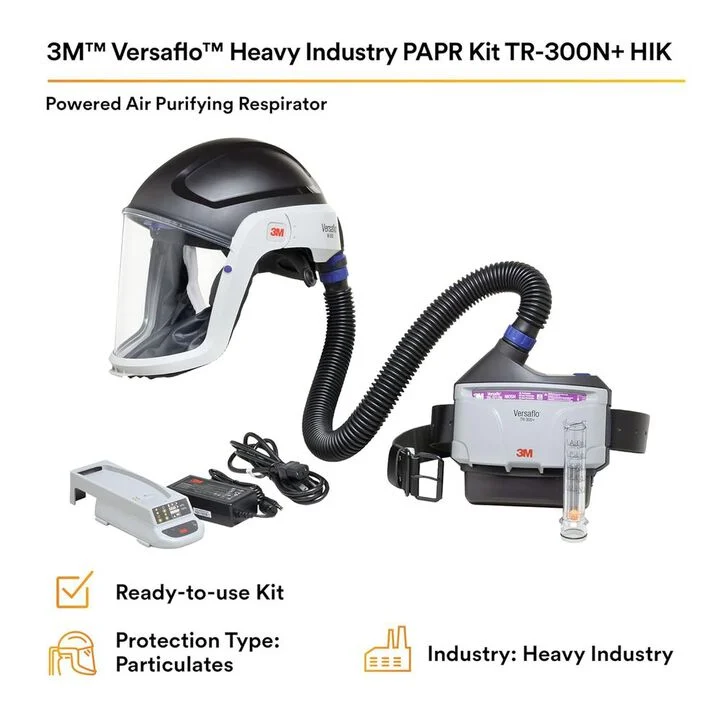 3M Versaflo Heavy Industry PAPR Kit TR-300N and HIK, large image number 1
