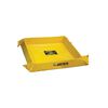 Justrite 40 Gallon Maintenance Spill Berm 4 ft x 4 ft x 4 in Yellow, small image number 1