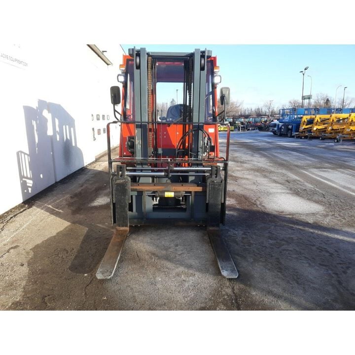 Heli Americas 8000 Lbs Diesel-Powered IC Pneumatic Tire Forklift - 2020 Used, large image number 2